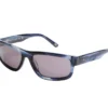 Elevated Rectangle Shiny Horn Sonnenbrille Elevated Rectangle Shiny Horn Sonnenbrille
