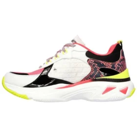 Energy Racer Low-Top-Laufschuhe Weiß/Rot/Schwarz