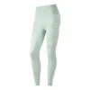 Eng anliegende Sport-Fitness-Leggings „Grün Schwarz Blaugrün“