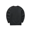 Farbenfrohe Casual-Serie Strick-Sweatshirt mit Rundhalsausschnitt „Schwarz“