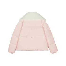 FASHION Daunenjacke mit Buchstabenprint „Pink White“