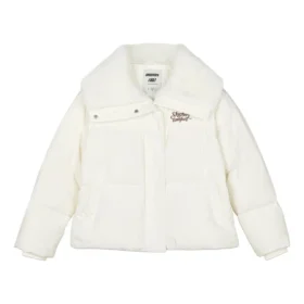 FASHION Daunenjacke mit Buchstabenprint „Weiß“