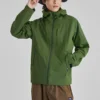 FASHION Gewebte Jacke „Grün“