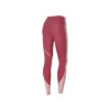 Fitness-Leggings aus Strick mit Buchstabenprint „Burgundy“