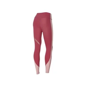 Fitness-Leggings aus Strick mit Buchstabenprint „Burgundy“