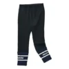 Fleece-Hose mit Kordelzug, eng gestrickt „Schwarz Weiß“
