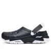 Foamies Sandalen „Black White“