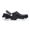 Foamies Sandalen „Black White“