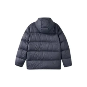 Freizeit-Daunenjacke mit Kapuze „Schwarz“