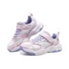 Freizeit-Sportschuhe „Weiß Rosa Lila“