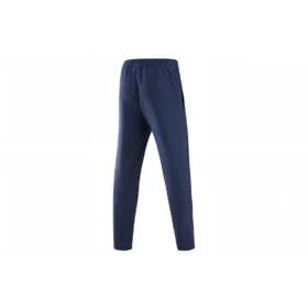Freizeithose mit Logo-Print „Navy“