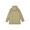 Gewebte, winddichte Daunenjacke „Tan“