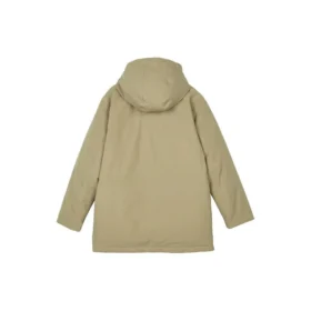 Gewebte, winddichte Daunenjacke „Tan“