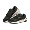 Global Jogger Low-Top-Sneaker Schwarz/Weiß
