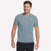 GO DRI Pima Kurzarm-T-Shirt mit V-Ausschnitt GO DRI Pima Kurzarm-T-Shirt mit V-Ausschnitt