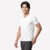 GO DRI Pima Kurzarm-T-Shirt mit V-Ausschnitt GO DRI Pima Kurzarm-T-Shirt mit V-Ausschnitt