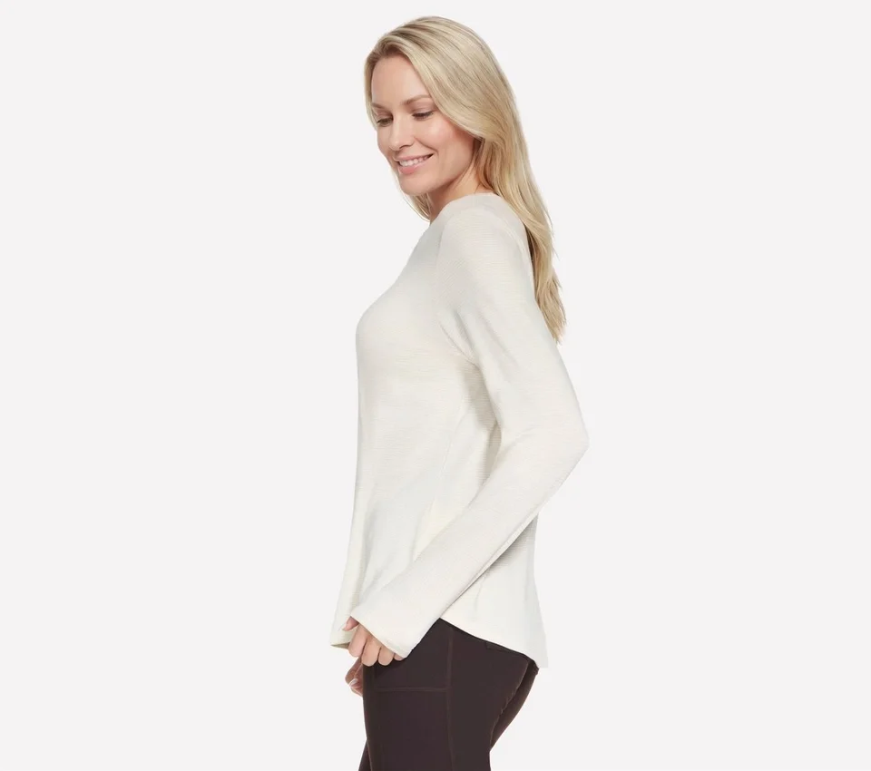 GO DRI Swift Stripe LS Crew GO DRI Swift Stripe LS Crew