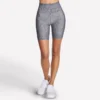 GO FLEX Bedruckte 8-Zoll-Radsportshorts mit hoher Taille GO FLEX Bedruckte 8-Zoll-Radsportshorts mit hoher Taille
