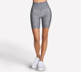 GO FLEX Bedruckte 8-Zoll-Radsportshorts mit hoher Taille