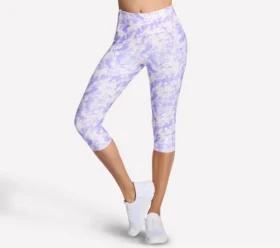 GO FLEX bedruckte Caprihose mit hoher Taille