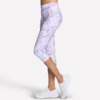 GO FLEX bedruckte Caprihose mit hoher Taille GO FLEX bedruckte Caprihose mit hoher Taille