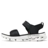 Go Glide-Step Flex Sandale „Schwarz Weiß“