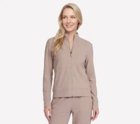 GO Luxe Rib Everyday Full Zip Jacket