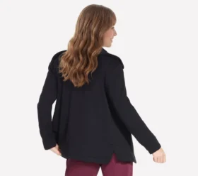 GO SNUGGLE Tunika-Jacke mit durchgehendem Reißverschluss