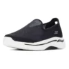 Go Walk 5 Casual One Pedal Schwarz Slipper