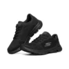 Go Walk 5 Lederschuhe Schwarz