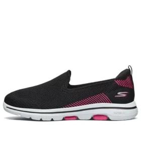 Go Walk 5 Loafer „Schwarz-Pink-Rot“
