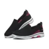 Go Walk 5 Loafer „Schwarz-Pink-Rot“