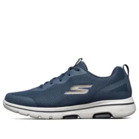 Go Walk 5 Low Blau/Weiß