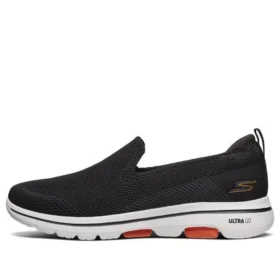 Go Walk 5 Low-Top-Loafer Schwarz/Weiß