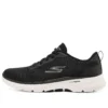 Go Walk 6 Low-Tops Sportschuhe Schwarz/Weiß