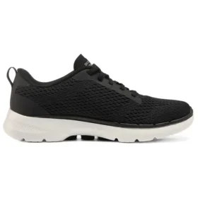 Go Walk 6 Low-Tops Sportschuhe Schwarz/Weiß