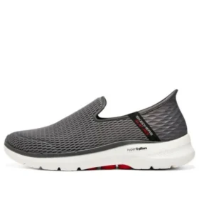 Go Walk 6 Schuhe „Grau Rot Weiß“