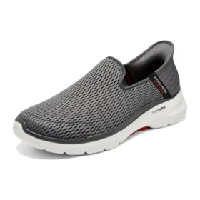 Go Walk 6 Schuhe „Grau Rot Weiß“