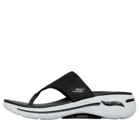 Go Walk Arch Fit Sandale „Black White“