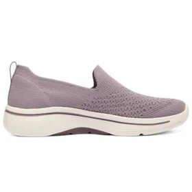 Go Walk Arch Fit Slipper „Taupe Purple“