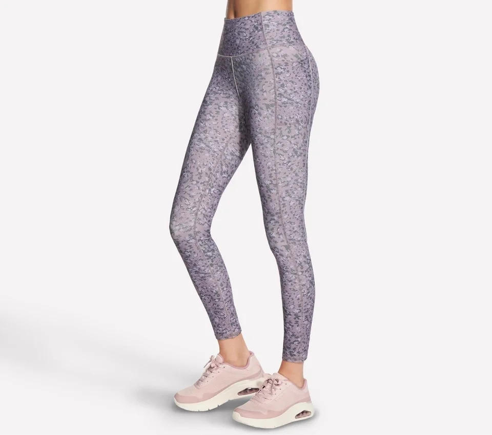 Go Walk Bedruckte, lange Leggings mit hoher Taille Go Walk Bedruckte, lange Leggings mit hoher Taille
