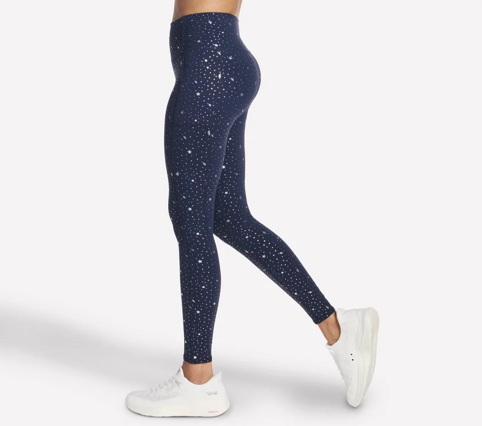 Go Walk Bedruckte, lange Leggings mit hoher Taille Go Walk Bedruckte, lange Leggings mit hoher Taille