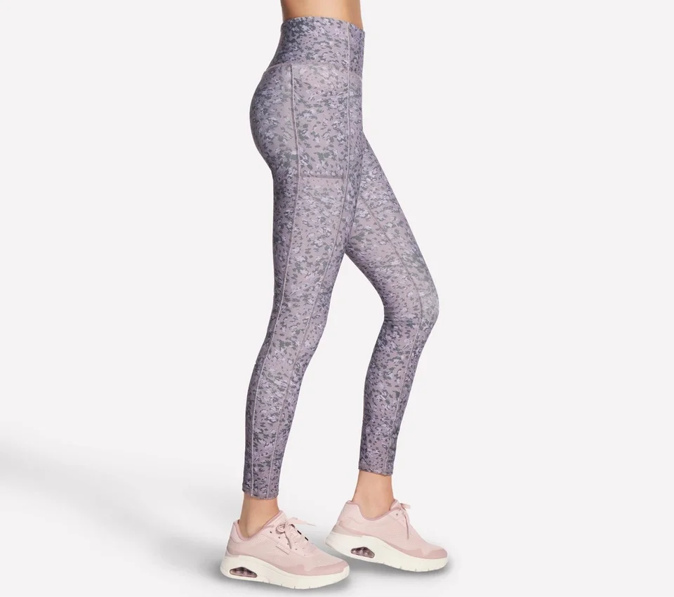 Go Walk Bedruckte, lange Leggings mit hoher Taille Go Walk Bedruckte, lange Leggings mit hoher Taille