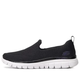 Go Walk Burst Slipper „Black White“