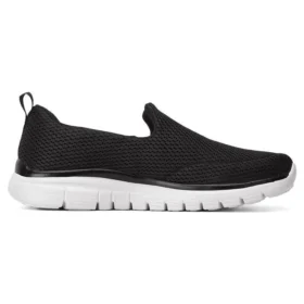 Go Walk Burst Slipper „Black White“
