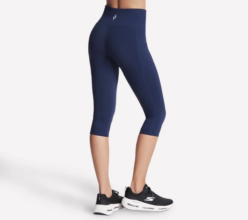Go Walk Capri-Hose mit hoher Taille Go Walk Capri-Hose mit hoher Taille