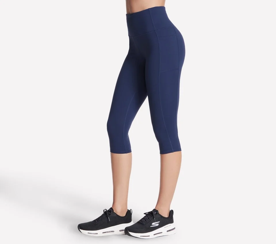 Go Walk Capri-Hose mit hoher Taille Go Walk Capri-Hose mit hoher Taille