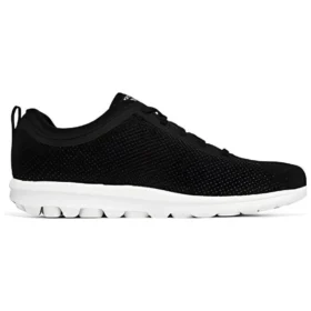 Go Walk Classic Schnürschuhe „Black White“