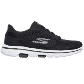 Go Walk Cushioning Leichter Freizeitsportschuh Schwarz