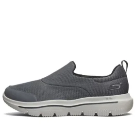 Go Walk Evolution Ultra Low-Top „Grau-Weiß“